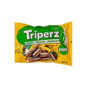 Mini Crispy Thick Layer wafer Pillow Bag With Roasted Hazelnut 220g Mini Crispy Thick Layer wafer Pillow Bag With Roasted Hazelnut 220g